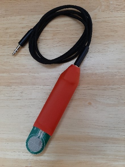 WA3RNC pressure sensitive keyer paddle with cable